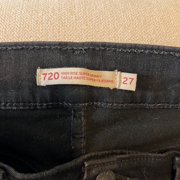 Levi’s High Rise Super Skinny Jeans - Picture 3 of 3